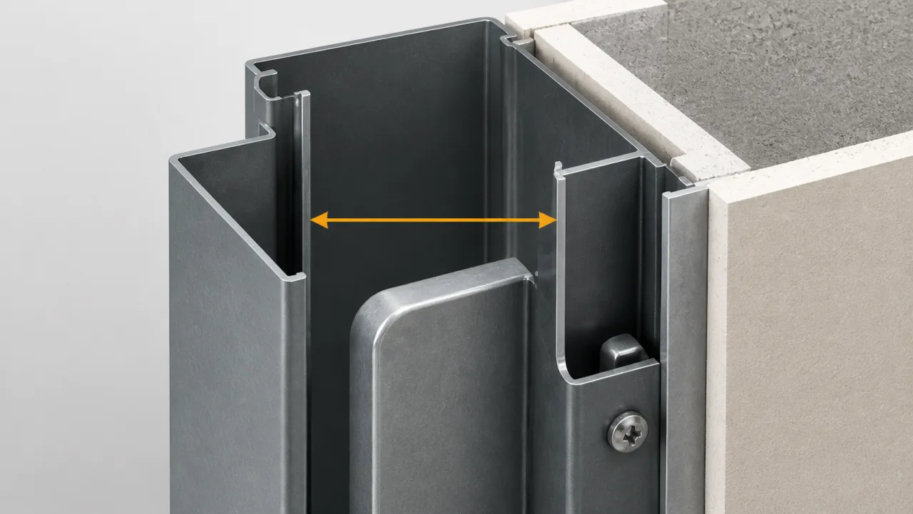 How to measure frame throat guide preview